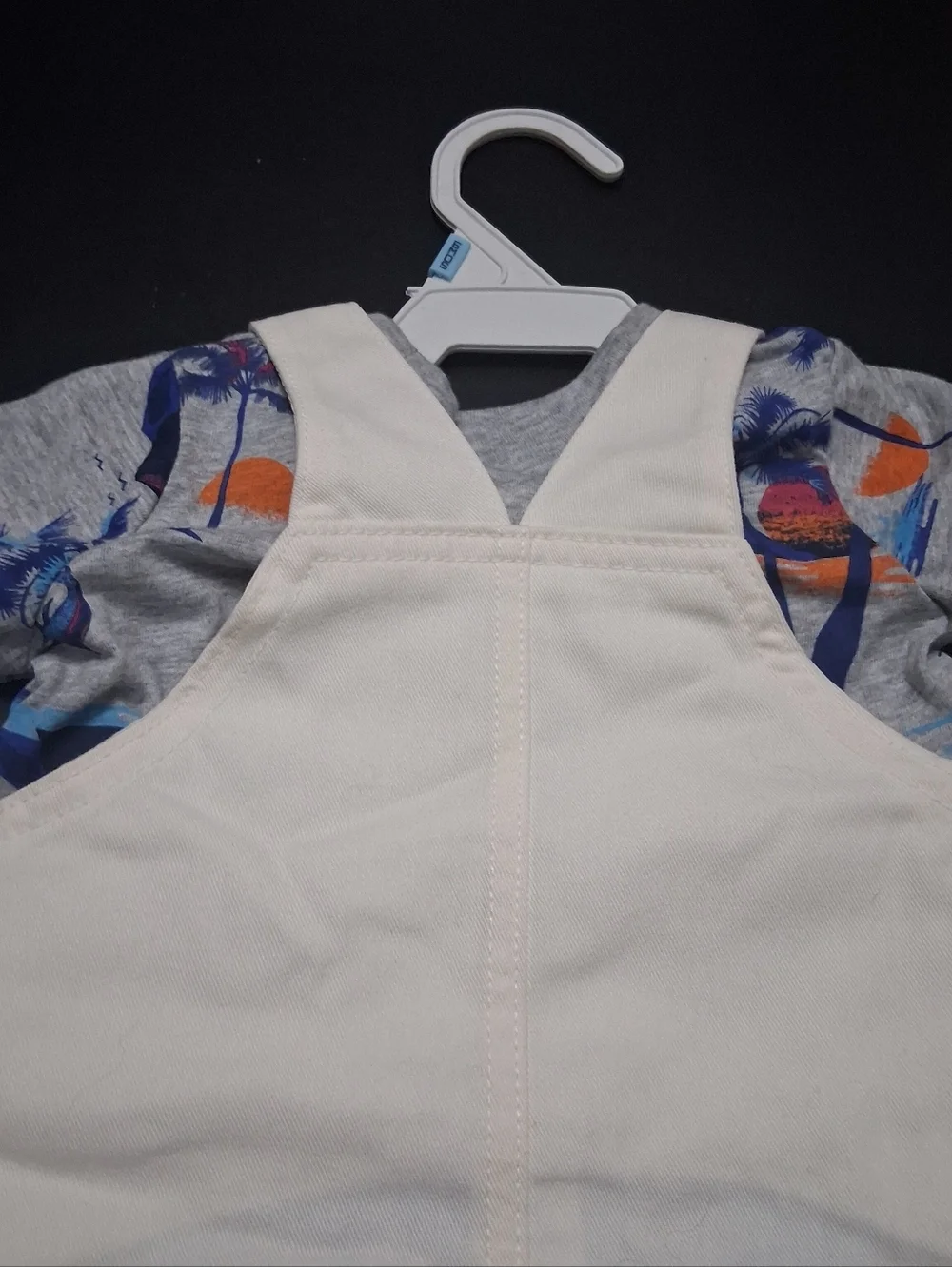 NWT Carters 2 Piece Shirt  & Romper Set   Size 6mo